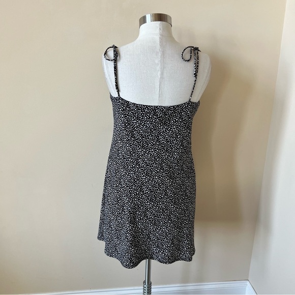 Princess Polly Charley dot pattern tie strap mini dress 772 - Picture 7 of 12